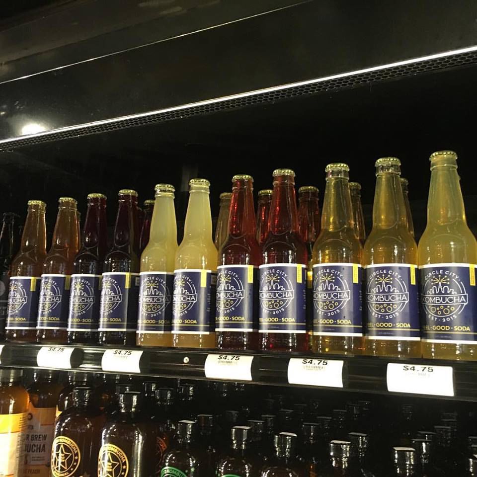 kombucha bottles